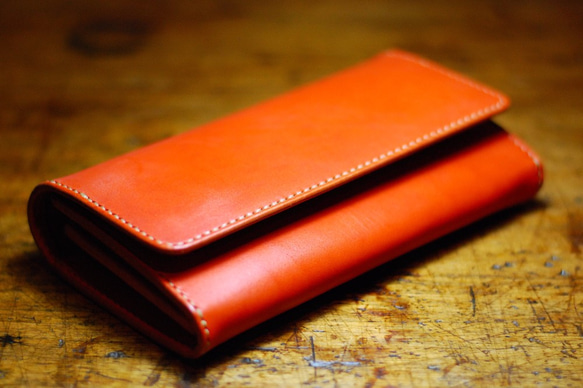 Three fold wallet　［三つ折りのお財布]　　限定１個 1枚目の画像