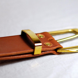 Tough bridle leather belt　［極厚ブライドルレザーべルト］　限定１個 4枚目の画像