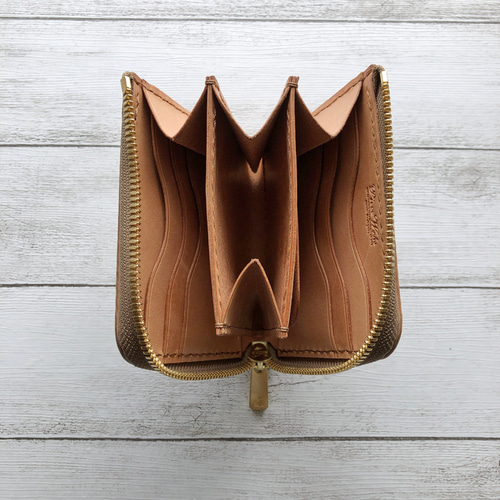 Piecewrks L字ファスナーミニウォレット Piecewrks L字ファスナーミニ