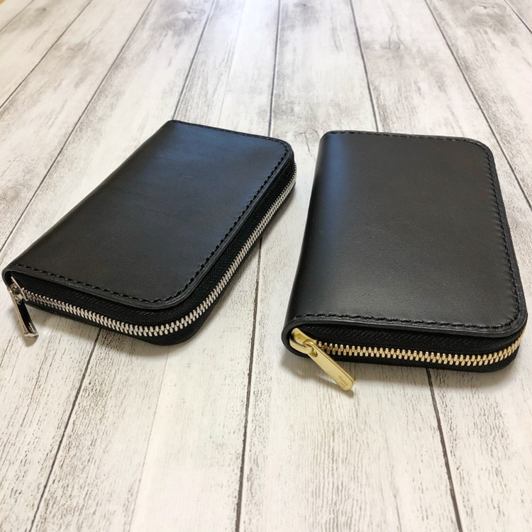 ラウンドウォレットミニ 栃木サドルレザー ハンドメイド 総 ラウンドウォレットミニ 栃木サドルレザー ハンドメイド 総