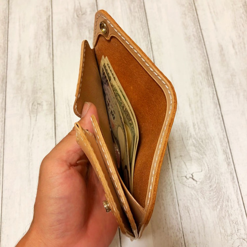人気！折らずにお札が入る無骨なミドルトラッカーウォレット 5343f3d0a5f8b9b76b1184aa88f301