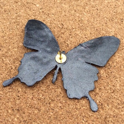 蝶ちょのブローチnネクタイピン (プッシュピンtype) 3枚目の画像
