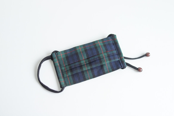 【送料無料】再再販! 秋冬マスク　おしゃれマスク　プリーツマスク　（受注生産） 4枚目の画像