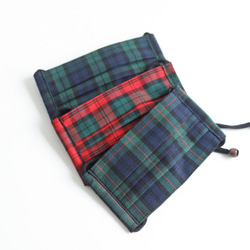 【送料無料】再再販! 秋冬マスク　おしゃれマスク　プリーツマスク　（受注生産） 5枚目の画像