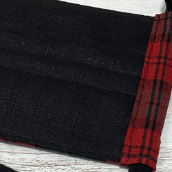 【送料無料】再再販! 秋冬マスク　おしゃれマスク　プリーツマスク　（受注生産） 7枚目の画像