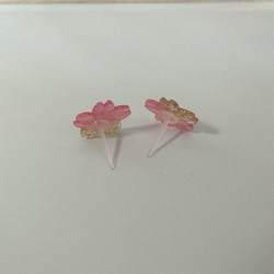 【送料無料】桜ピアス☆カラー追加しました 2枚目の画像