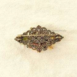 sold/Brooch　透かしパーツ（K0568) 3枚目の画像