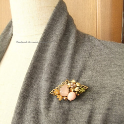 sold/Brooch　透かしパーツ（K0568) 5枚目の画像