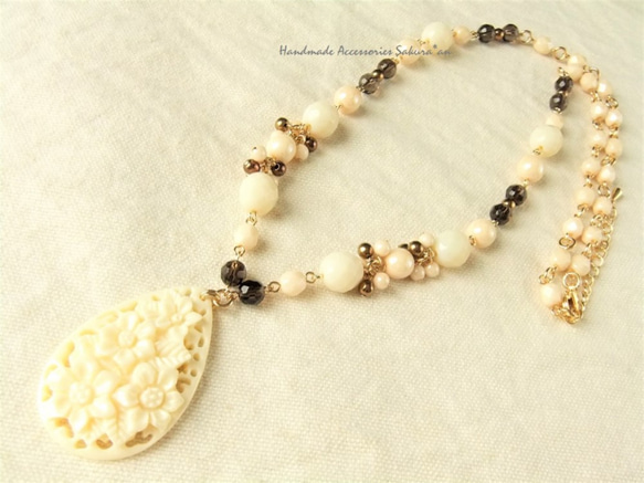 sold/Necklace　シェル（N1115) 1枚目の画像