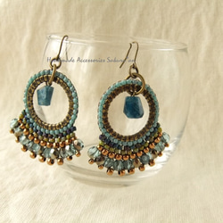 Pierces or Earrings アパタイト （P0799） 3枚目の画像