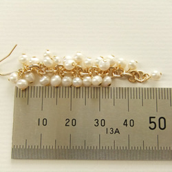 sold/金具変更OK　Pierces or Earrings　淡水パール（P0891） 4枚目の画像