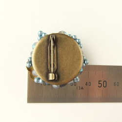 SALE  Brooch　花　（K0831) 4枚目の画像