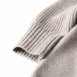 【秋冬新作】無地　ケーブル編み　ゆったり　おしゃれ　防寒　レディース　ニット セーター　長袖　5色 9枚目の画像
