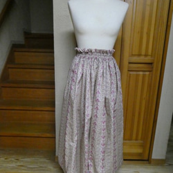 ロングスカート　ピンク　（ｍ７８） 2枚目の画像