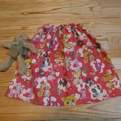 レトロポップなスカート　サイズ120 (12-89) 1枚目の画像