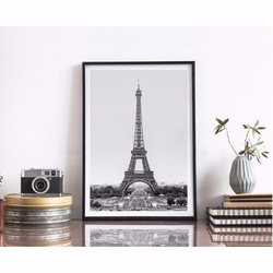 菠蘿選畫所 – 巴黎鐵塔  42x60cm(A2)  北歐/ 插畫/ 攝影/ 裝飾畫/ 複製畫/ painting 第2張的照片