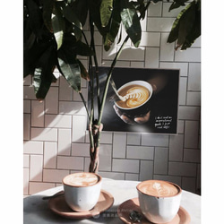 パイナップル絵画セレクション – Just a Cup of Coffee 42x60cm (A2) 北欧/イラスト/写真/装飾 2枚目の画像