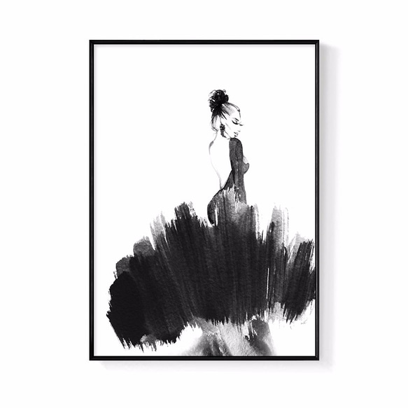 パイナップル絵画セレクション – コケティッシュ 42x60cm (A2) 北欧 / イラスト / 写真 / 装飾画 / 複製画 1枚目の画像
