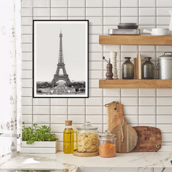 菠蘿選畫所 – 巴黎鐵塔  30x40cm  北歐/ 插畫/ 攝影/ 裝飾畫/ 複製畫/ painting 第4張的照片