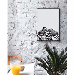 菠蘿選畫所 – 斑馬I 30x40cm  北歐/ 插畫/ 攝影/ 裝飾畫/ 複製畫/ painting 第4張的照片