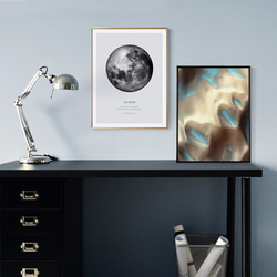 パイナップル絵画セレクション – 月への憧れ 30x40cm 北欧/インターステラー/宇宙/月/NASA/MOON/写真/複製画 7枚目の画像