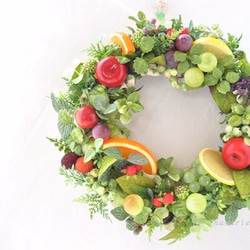 カラフル　フルーツ：wreath 2枚目の画像