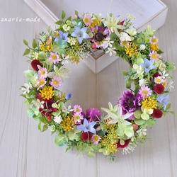 再販３：秋草　野の小花：wreath 5枚目の画像