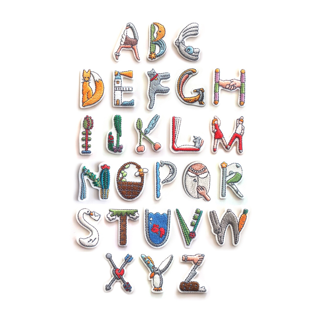 ［セットでお得］ワッペン "A"～"Z"26種類セット