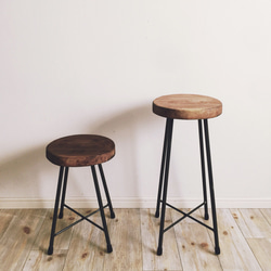 circle stool 60 /スツール /ハイスツール 2枚目の画像