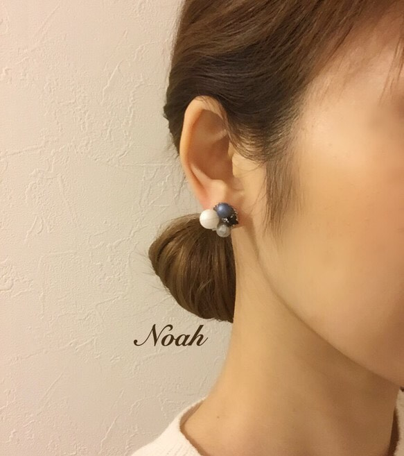 petit bijou pearl pierce 2枚目の画像