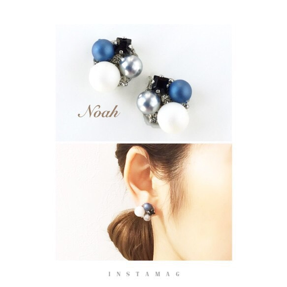 petit bijou pearl pierce 3枚目の画像