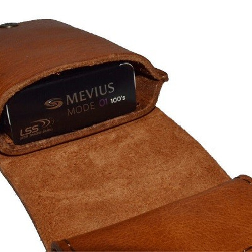 vintage 灰皿 シガレットケース JOHNNY MOKE 牛革 シガレットケース 携帯灰皿ライター入れ 3点