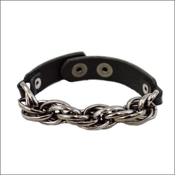 666 スパイク スタッズ ブレスレット*黒 666 スパイク スタッズ ブレスレット*黒