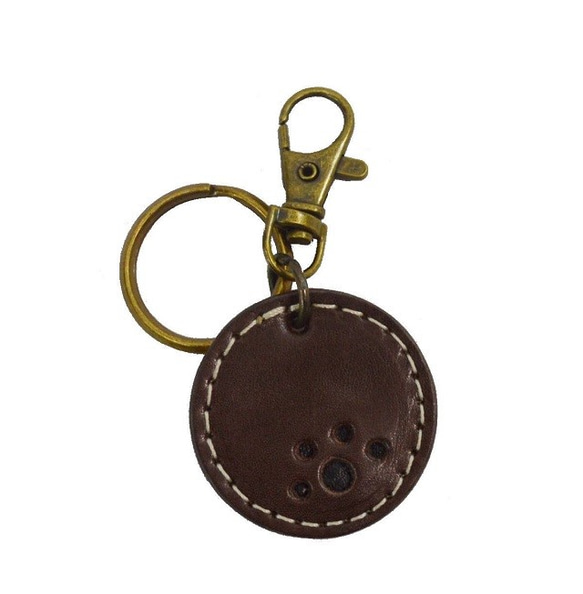 鑰匙圈牛皮爪子包飾物皮革鑰匙扣18041701 第5張的照片
