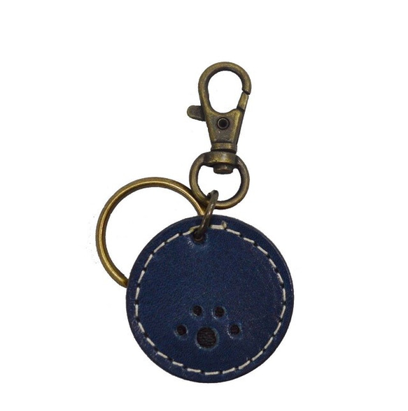 鑰匙圈牛皮爪子包飾物皮革鑰匙扣18041701 第6張的照片