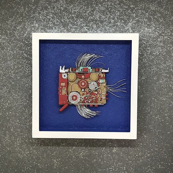 アート　魚　立体オブジェ　フランス人作家　サーディン缶 アート　魚　立体オブジェ　フランス人作家　サーディン缶