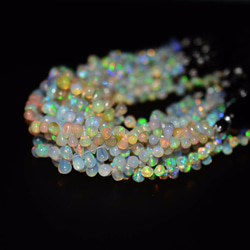 18pcs /Natural Opal rain Drop Beads / 天然オパール雨滴ビーズ 2枚目の画像