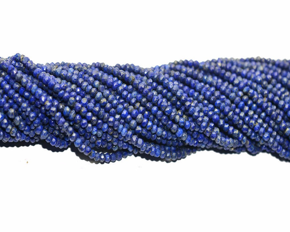 天然LAPIS Lazuliビーズ Natural LAPIS Lazuli beads 2枚目の画像