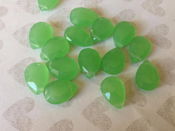 GREN CHALCEDONY梨の形、GREN CHALCEDONY pear Shape, 2枚目の画像