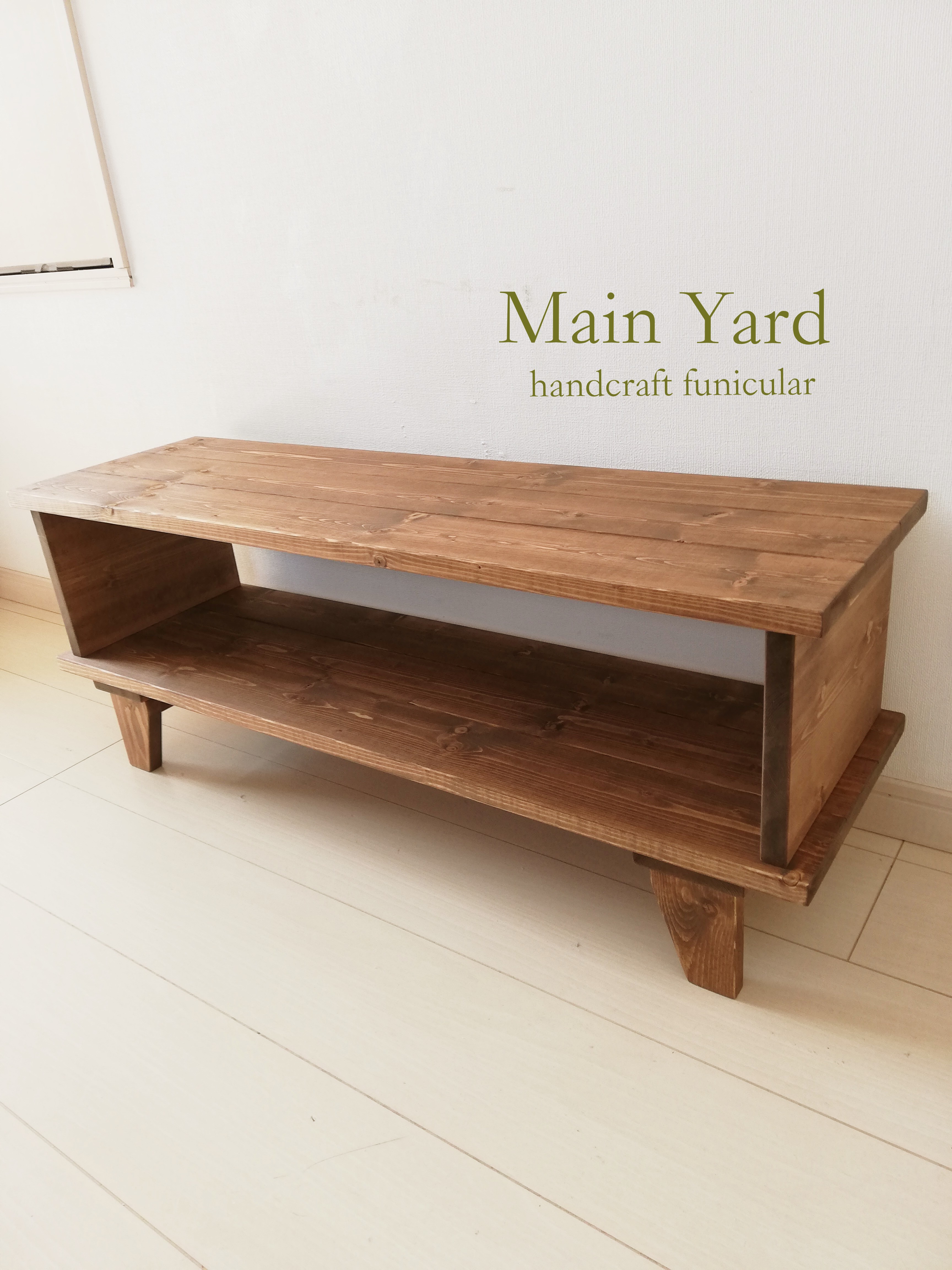 テレビボードC80☆ナチュラルヴィンテージ【H35cm W80cm D27cm】テレビ台