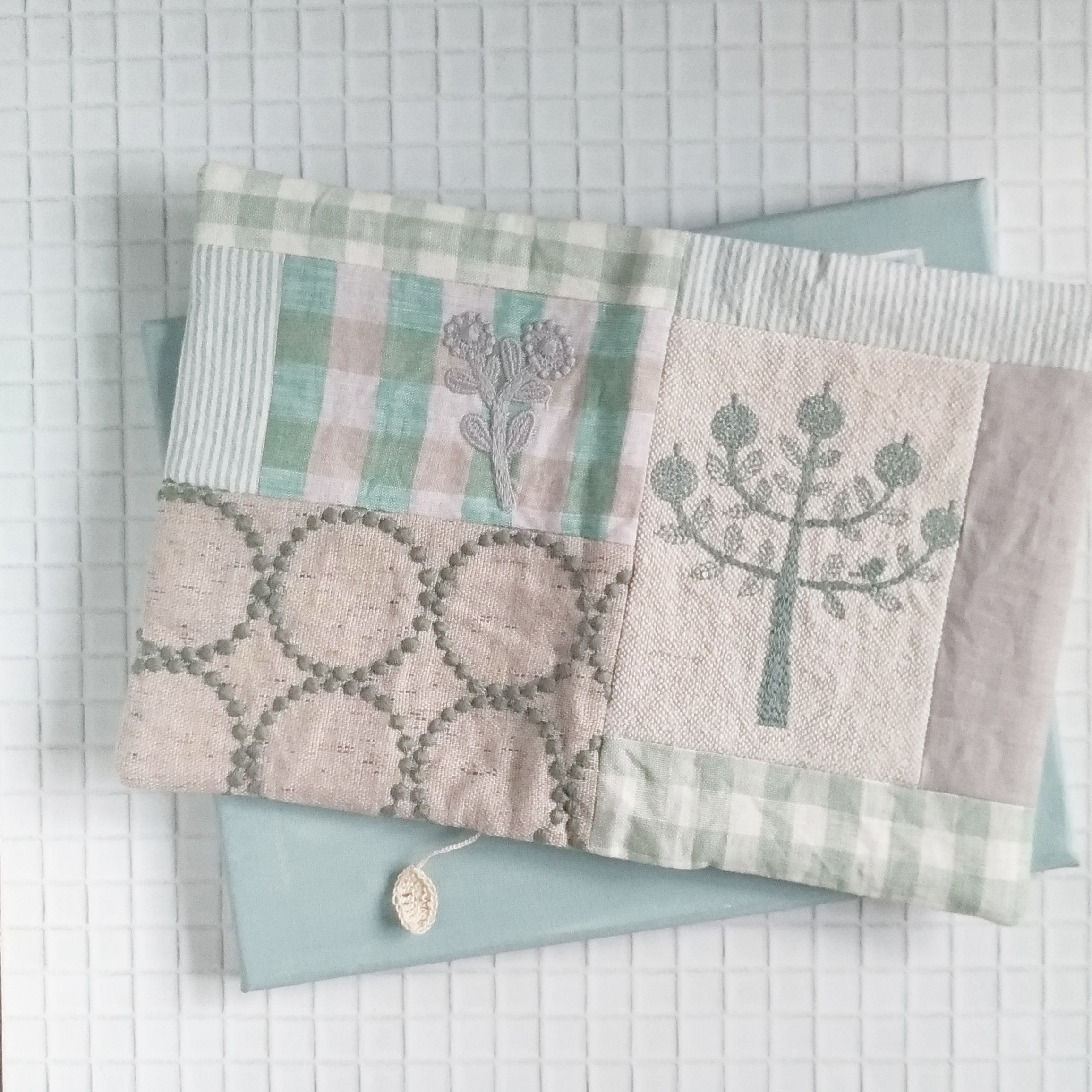 ✿1/完成確認用 B6 手帳カバー日記帳カバー anemone✿ミナペルホネン