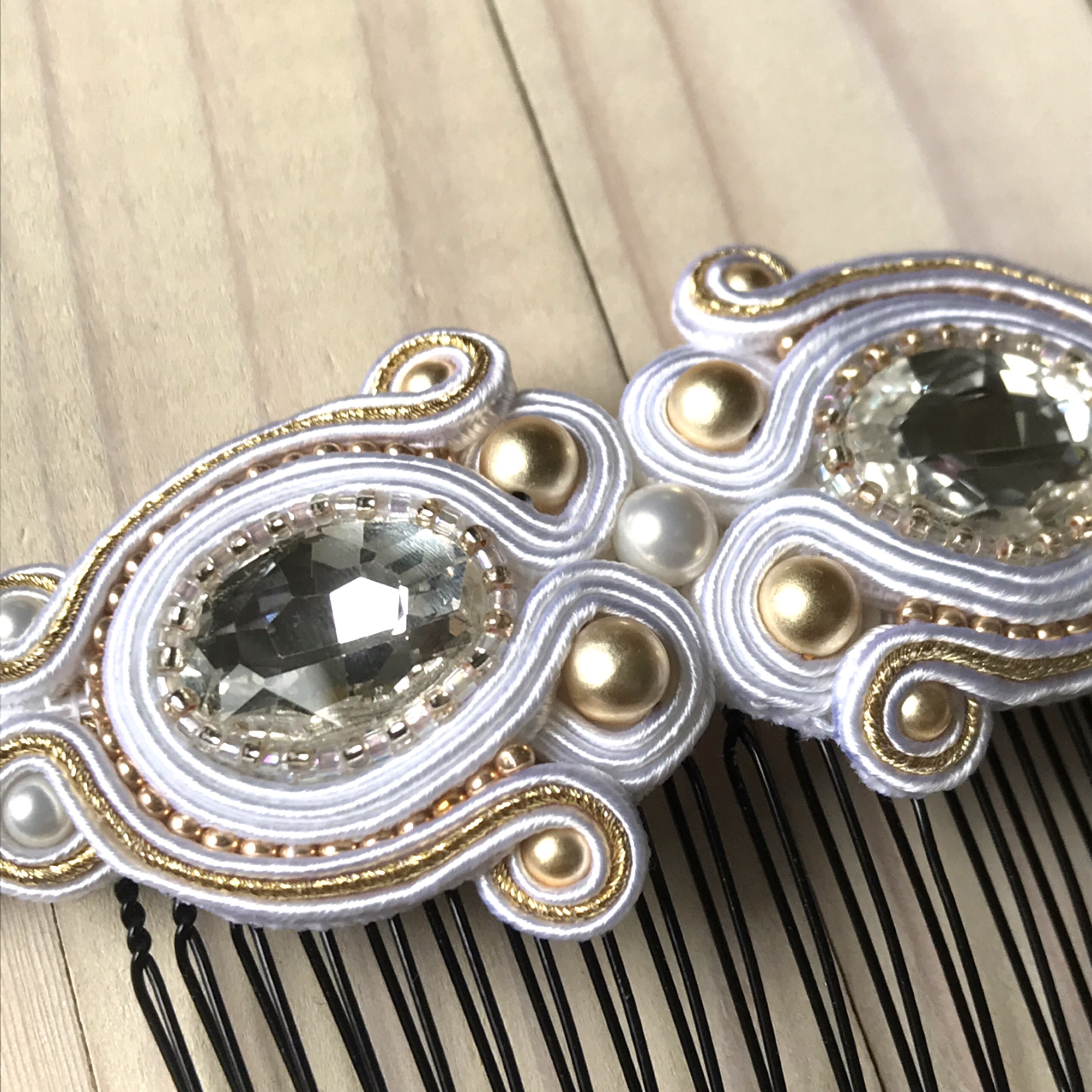 フラメンコ用アクセサリー、ピアス、ペイネタ⭐︎ソウタシエ⭐︎試作品