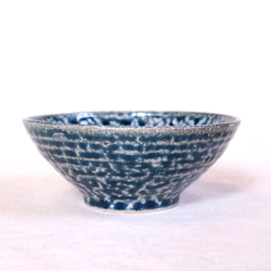 瑠璃釉  鉢  (11.5cm) 3枚目の画像