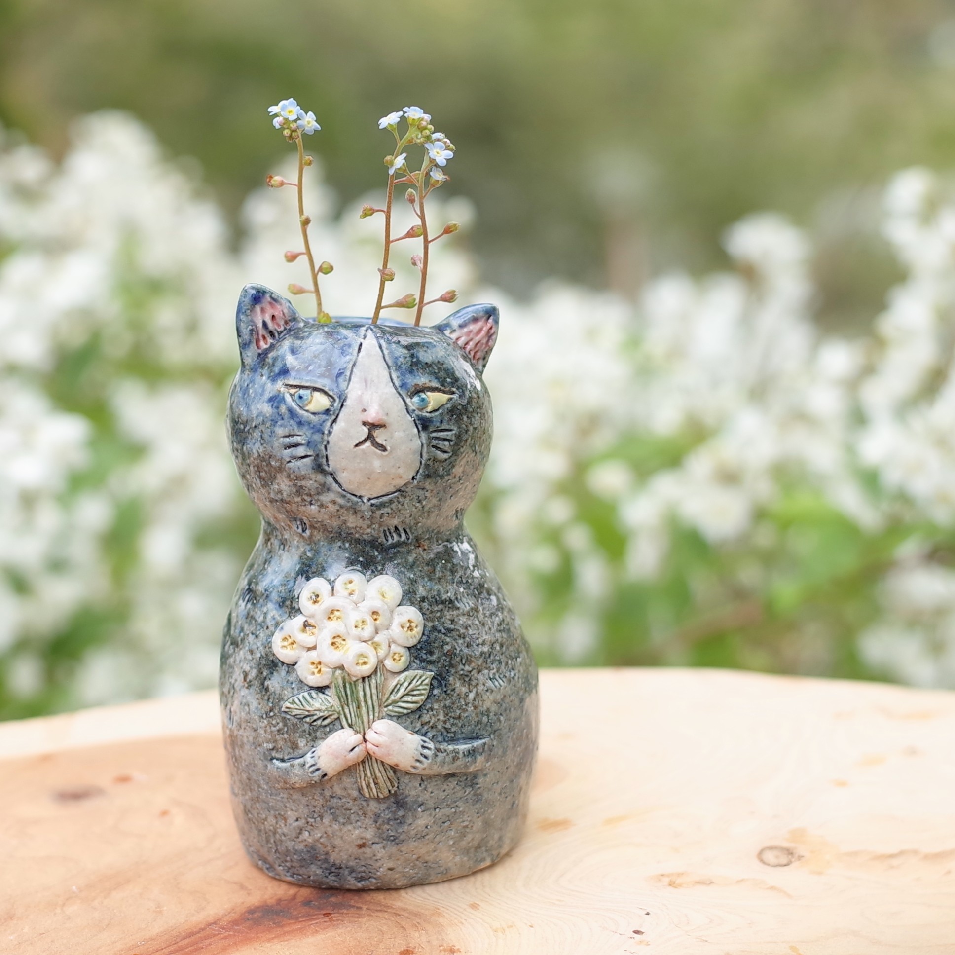 ペヘモリッケ　猫ちゃん　花瓶　一輪挿し　ぬいぐるみ ペヘモリッケ 猫ちゃん 花瓶 一輪挿し ぬいぐるみ 【公式通販】