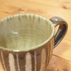 灰釉 鎬　マグカップ   (Aタイプ) 4枚目の画像