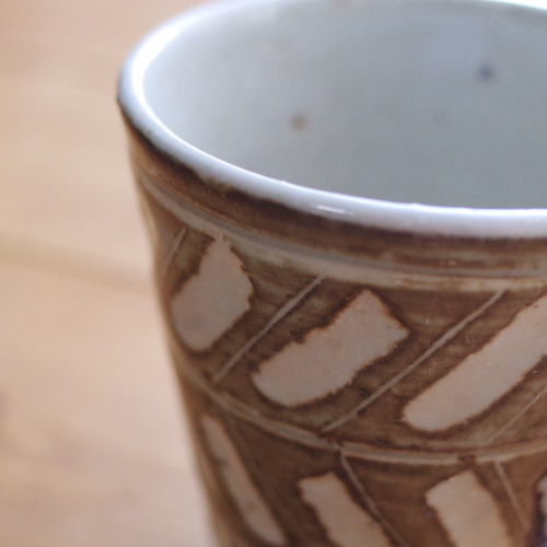 白釉 鎬 コーヒーカップ（エスプレッソ・小ぶりカップ） ティー