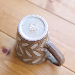白釉 鎬 コーヒーカップ（エスプレッソ・小ぶりカップ） 6枚目の画像