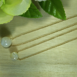 天然真珠(アコヤ貝　１０ｍｍ)１６Kgpネックレス 4枚目の画像
