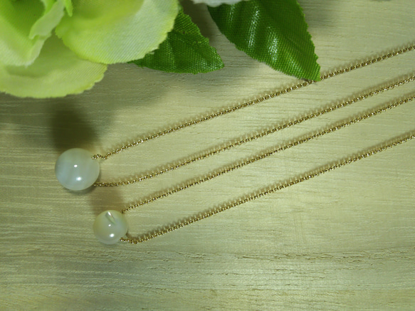 天然真珠(アコヤ貝　１０ｍｍ)１６Kgpネックレス 4枚目の画像