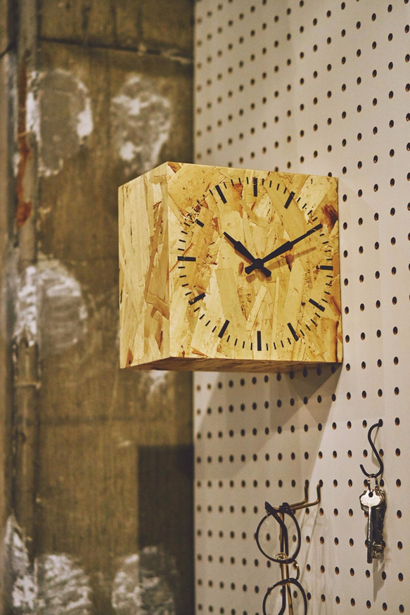 Hodis- 美式穀倉 靜音 雙面 時鐘 掛鐘 第1張的照片